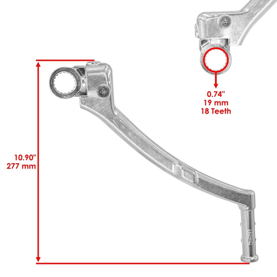 Kick Start Starter Lever Pedal Arm for Suzuki PE175 1980-1984 / RS175 1980-1982