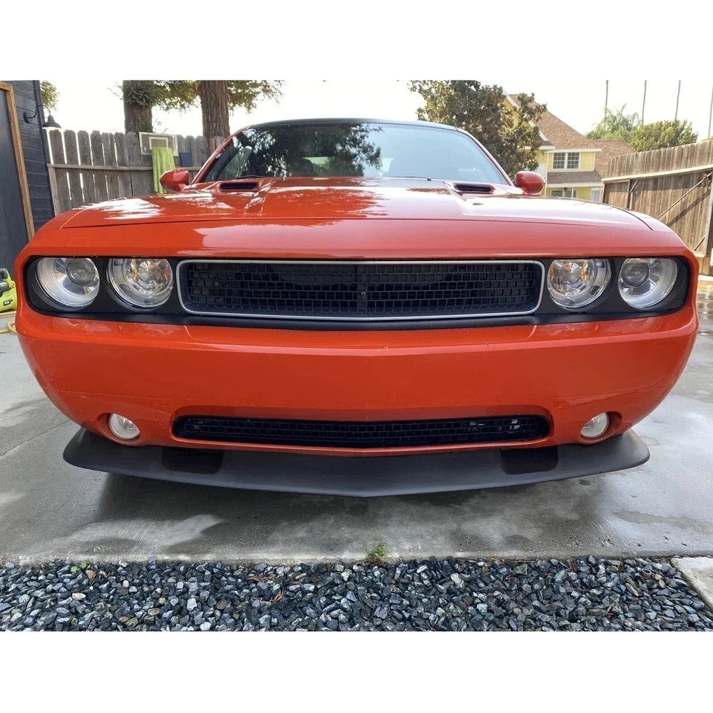 Front Bumper Lip Air Deflector Valance For Dodge Challenger R/T SRT SRT8 08-14