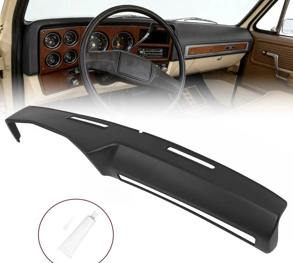 Dashboard Dash Cover Cap For 1973-1980 Chevy C10 Suburban GMC C1500 Trucks ABS