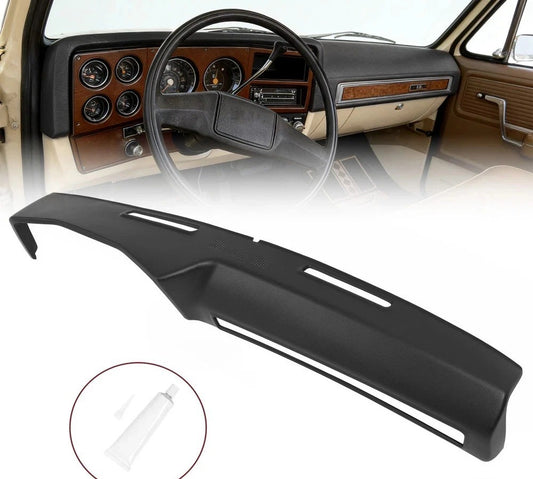 Dashboard Dash Cover Cap For 1973-1980 Chevy C10 Suburban GMC C1500 Trucks ABS