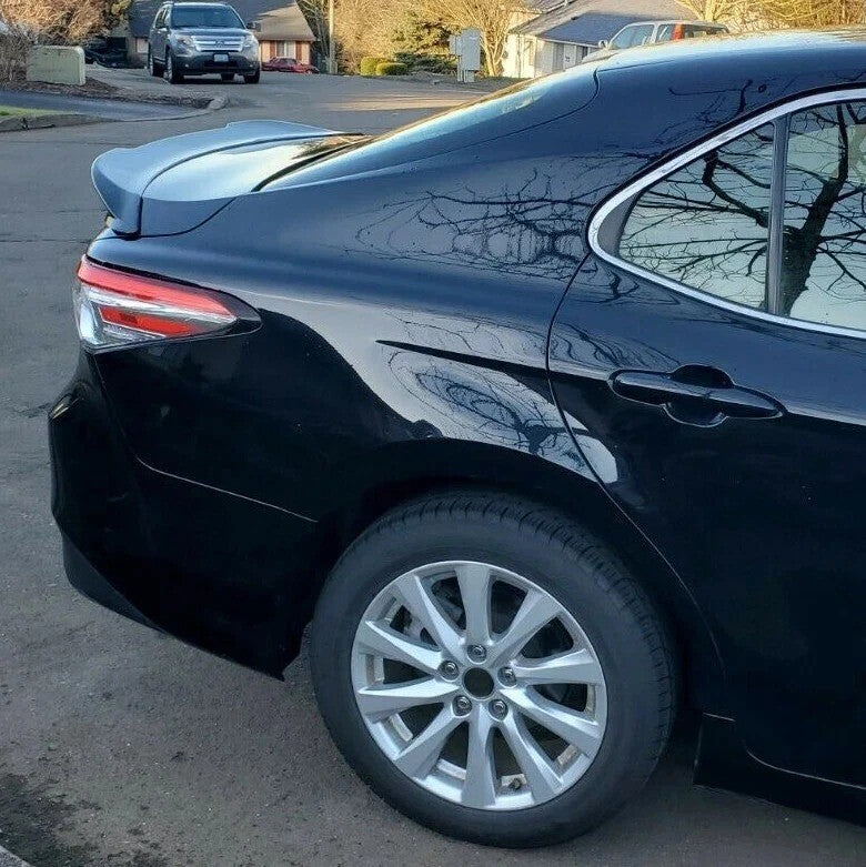 For 2018-2024 Toyota Camry Gloss Black JDM TRD Style Duckbill Trunk Spoiler Wing