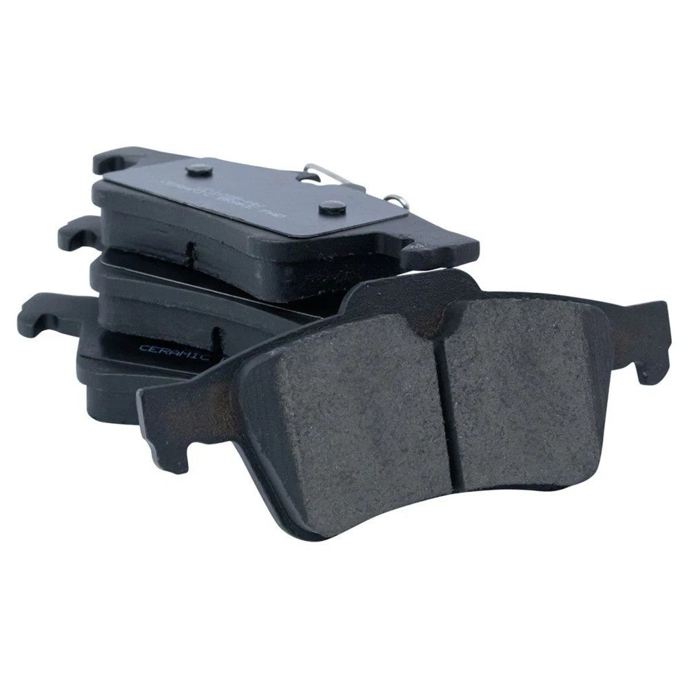 Rear Ceramic Brake Pads & Rotor Kit Fits 2004-2011 Saab 9-3
