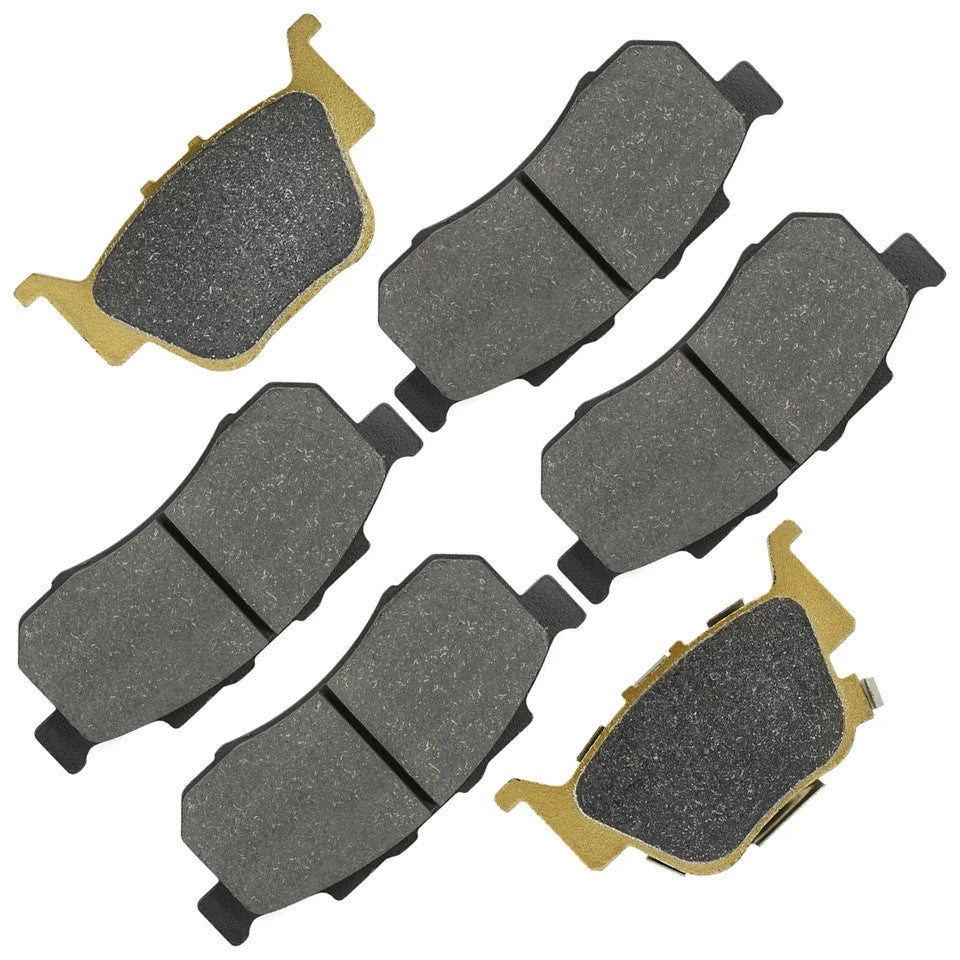 Front And Rear Brake Pads For Honda FourTrax Foreman Rubicon 500 520 2015-2024