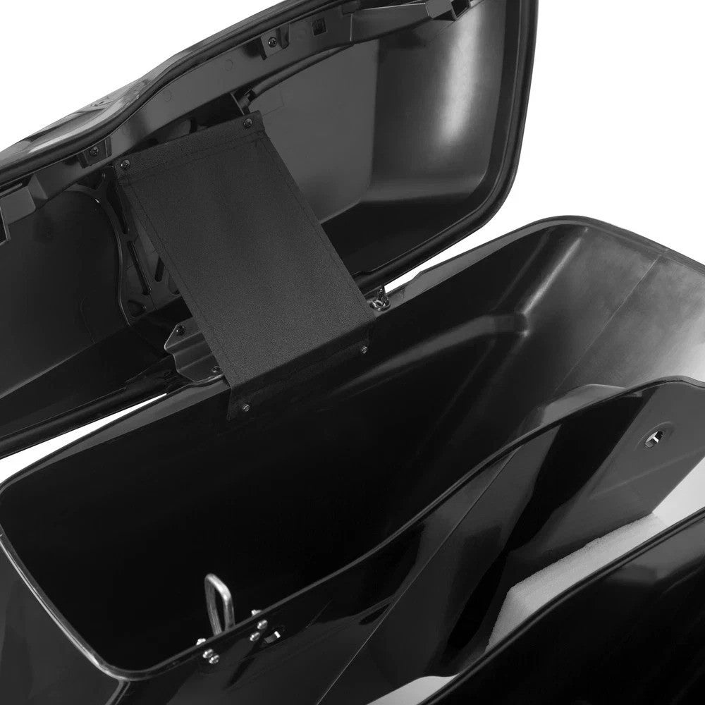5" Stretched Extended Saddle Bags For Harley Davidson Touring Road Glide 93-13