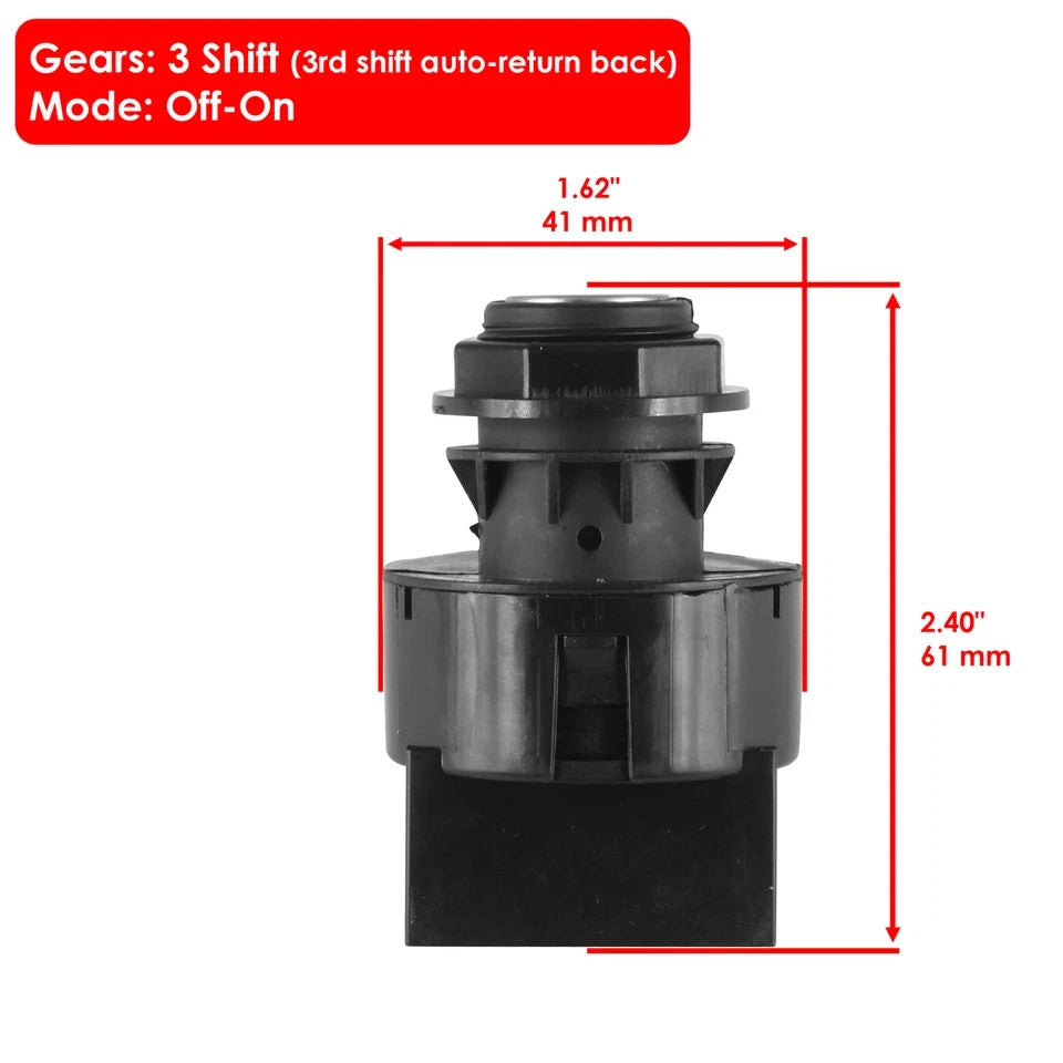 4012165 4011002 Caltric Ignition Key Switch for Polaris ATV / UTV