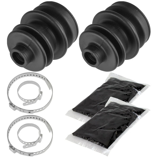 Front Axle Inner Outer CV Boot Kit for Arctic Cat 250 300 400 454 500 4X4 98-01