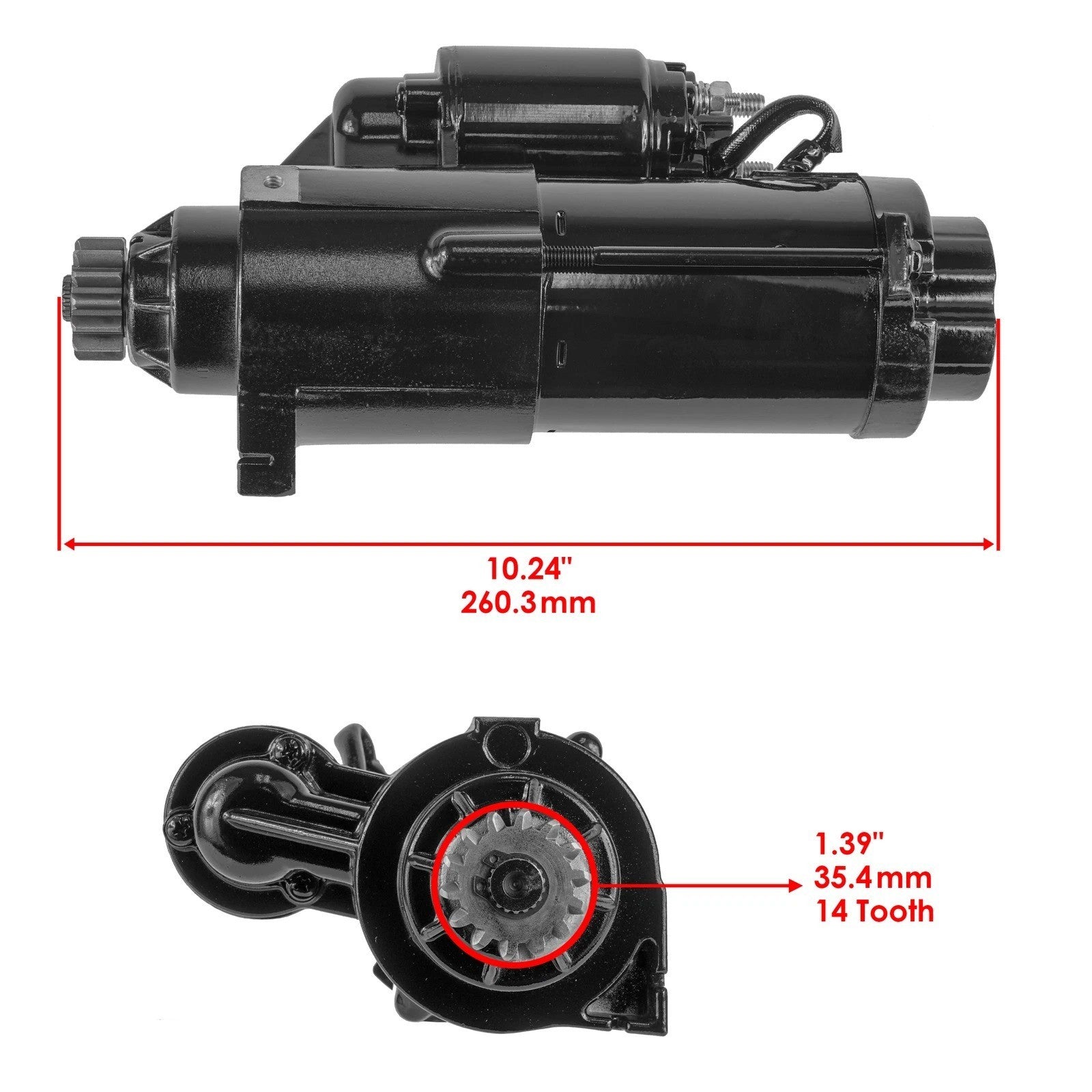 Starter for Mercury Mariner 75 90 75Hp 90Hp Optimax Dfi 1.5L New 2001 2002-2014