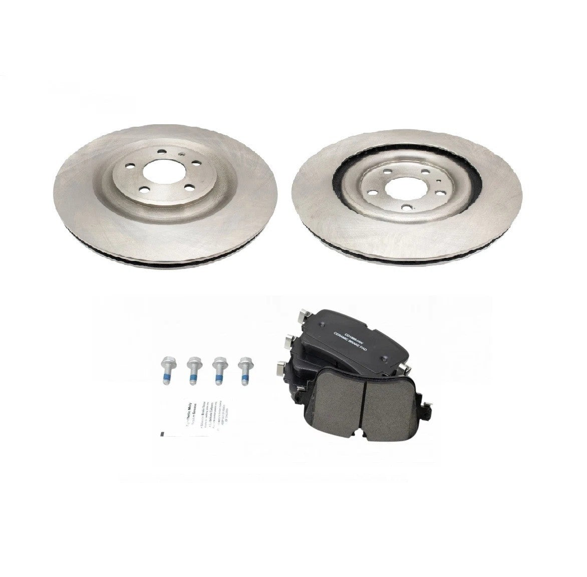 Brake Pads & Rotors Kit Fits 2019-2020 Audi A8 Quattro 2019 e-tron 2017-20 Q7 Q8