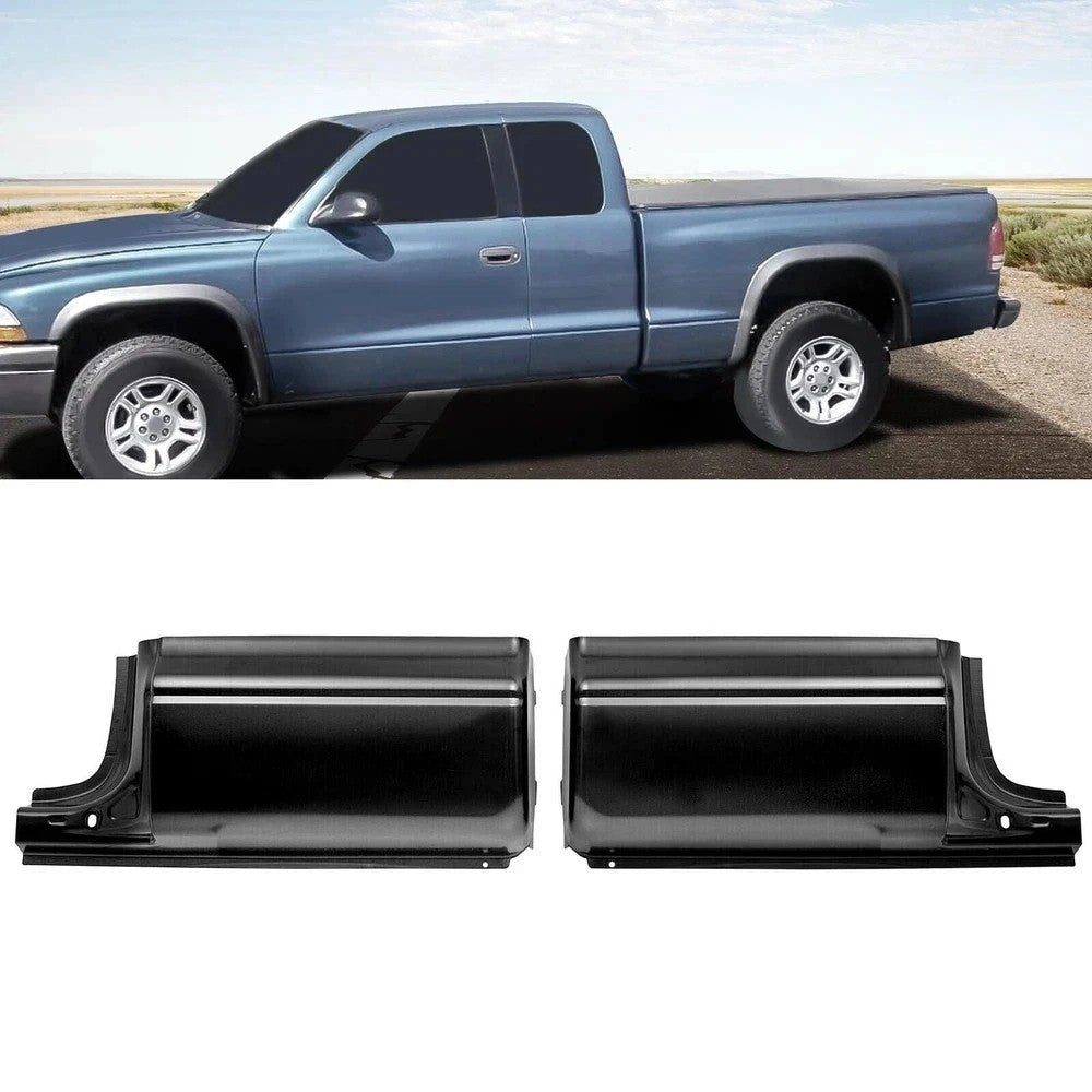 Pair Of Cab Corners For 1997-2004 03 Dodge Dakota 2 Door Extended Cab /Club Cab