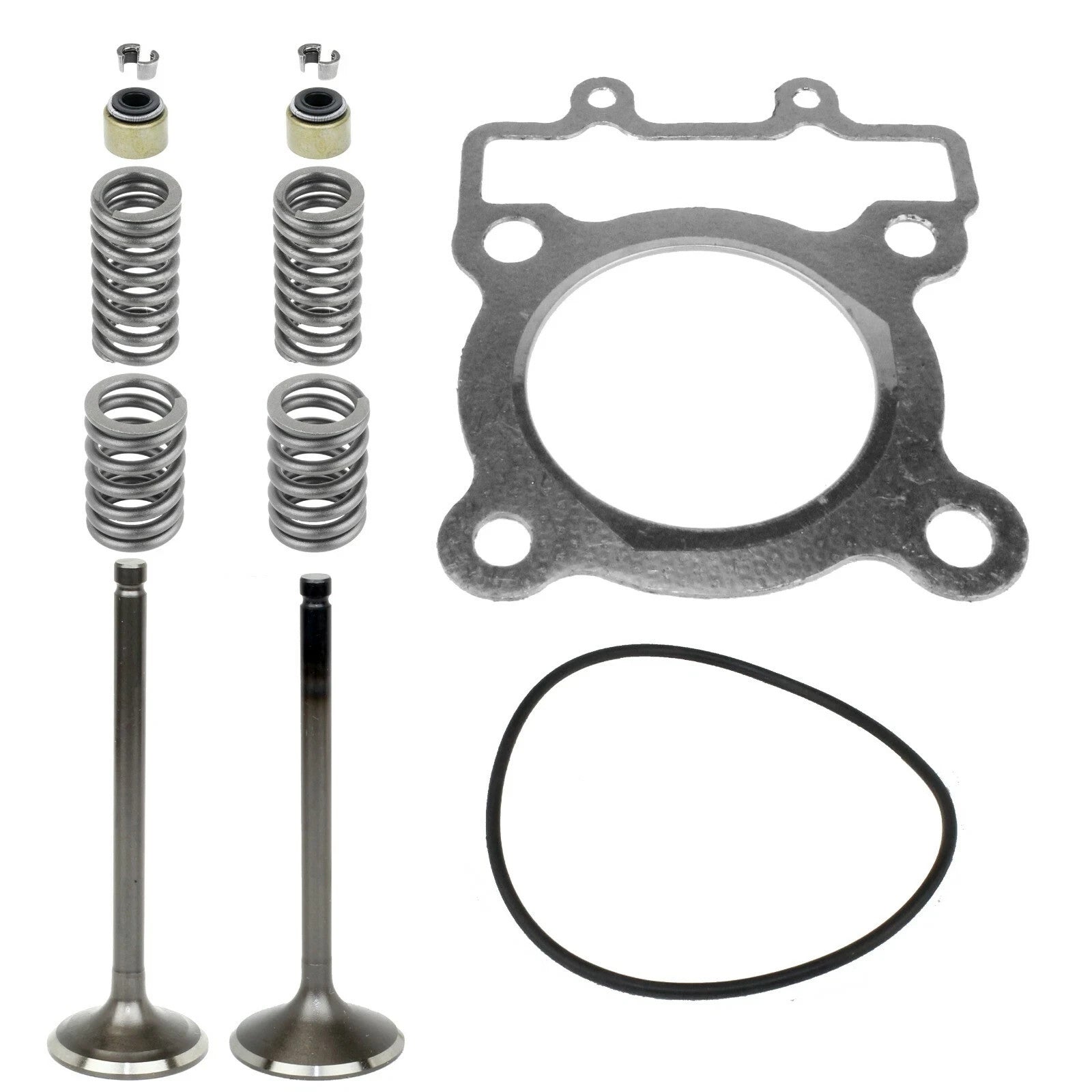 Camshaft and Cylinder Head Valve Gasket Kit Fits Kawasaki Bayou 220 KLF220 88-02
