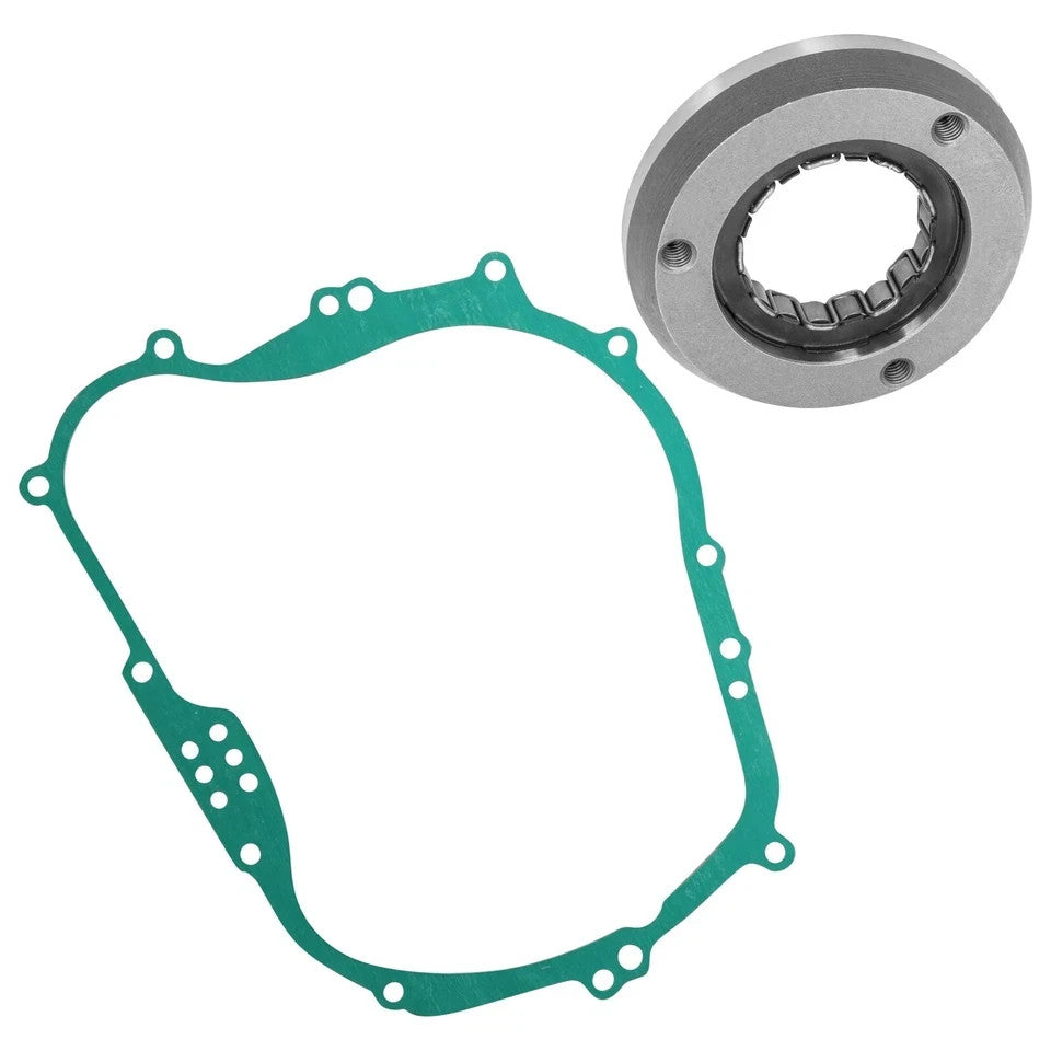for Kawasaki Bayou 300 KLF300 2X4 89-04 Starter Clutch Bearing Sprag and Gasket