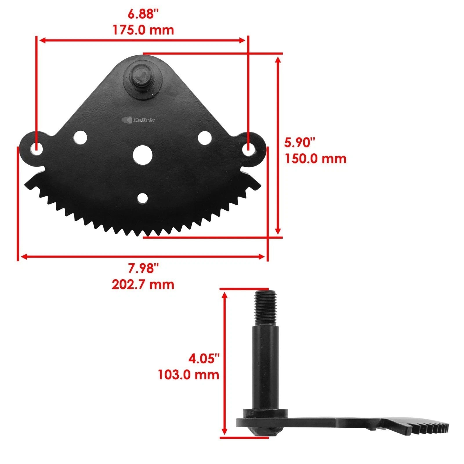 Caltric AM143342 Steering Gear For John Deere X330 X350 X380 X350R X570