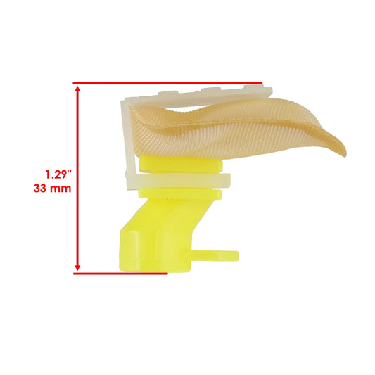 Caltric Intank Fuel Pump Filter Strainer for Honda CBR1000RR 2004 2005 2006 2007