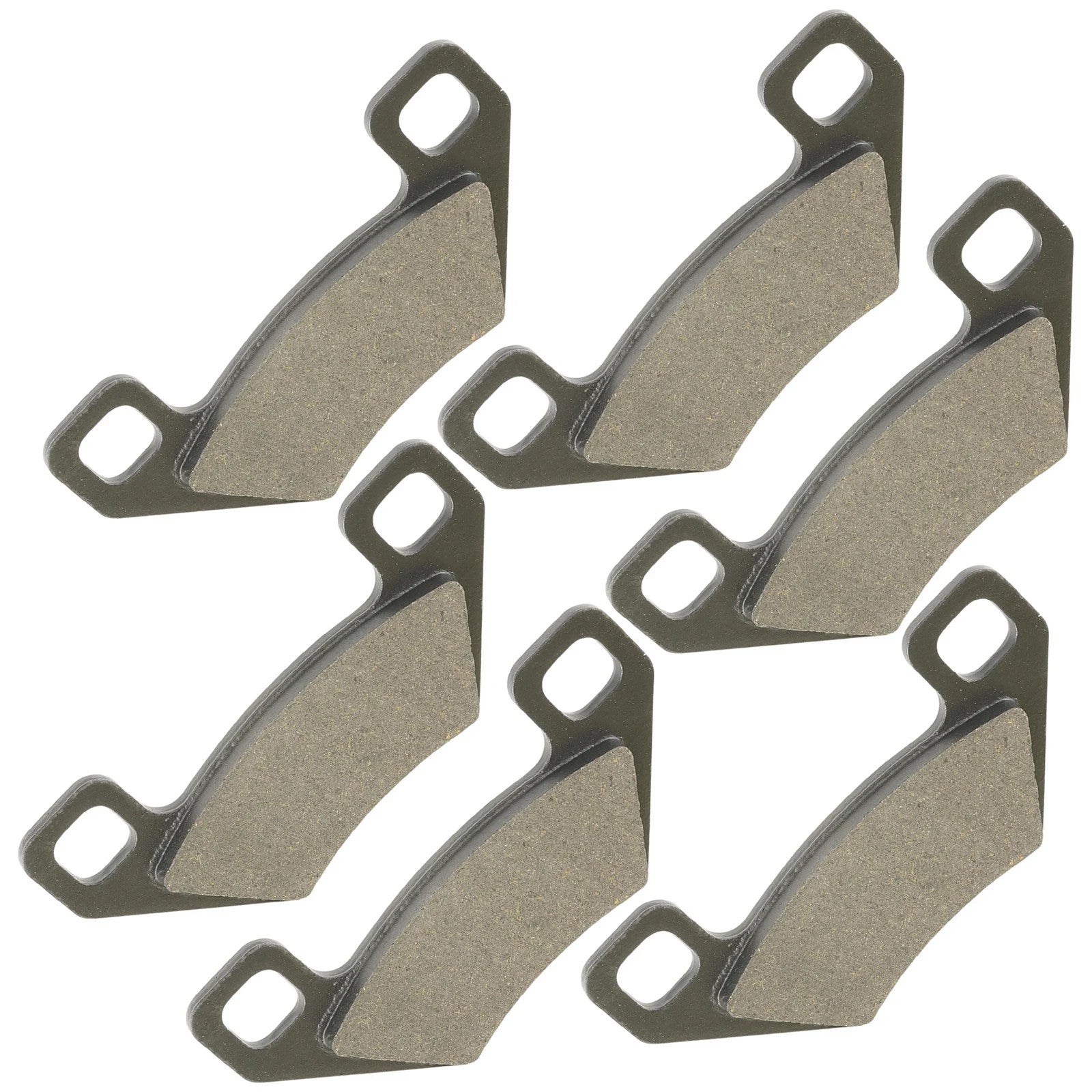 Caltric Front and Rear Brake Pads for Polaris Hawkeye 300 2006 / 2203045