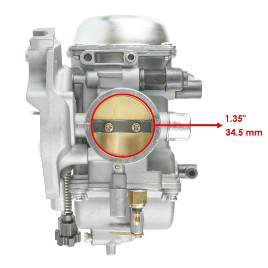Caltric Carburetor For Kawasaki Prairie 360 KVF360B KVF 360B 2X4 2006-2007