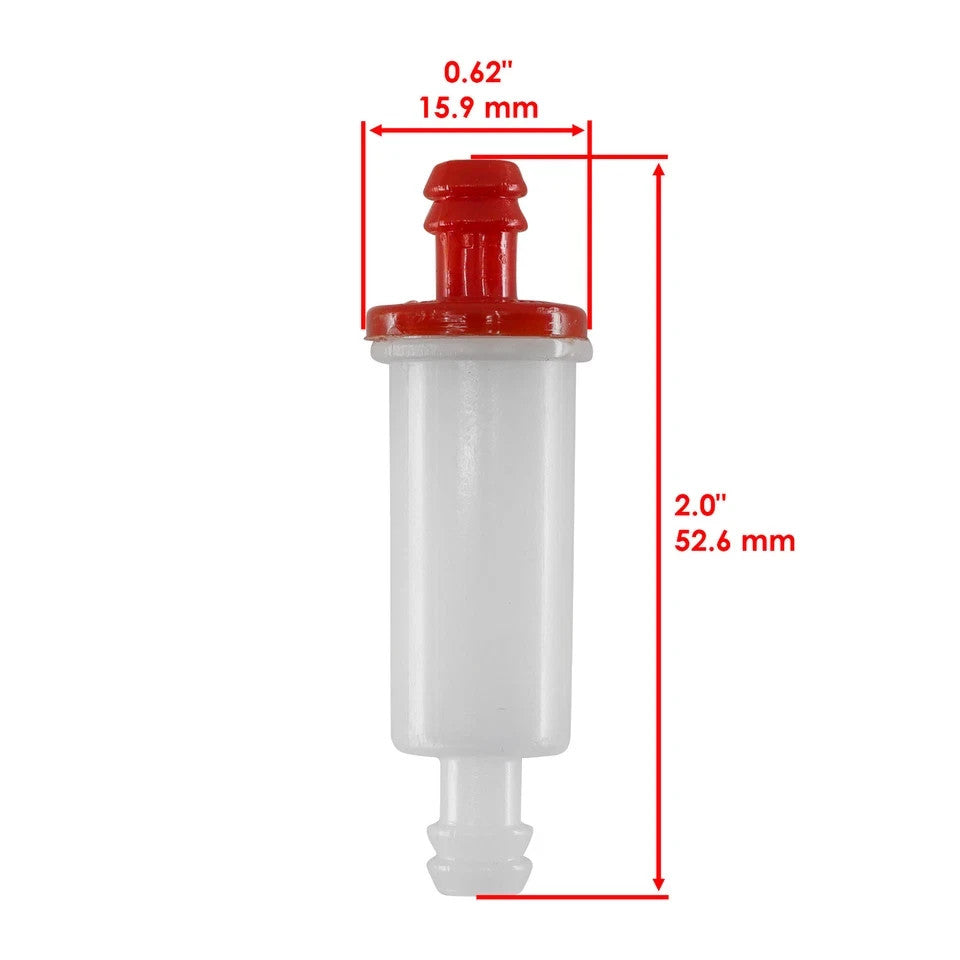 In Line Fuel Oil Air Filter Breather Kit For Polaris Magnum 500 2X4 4X4 1999-03