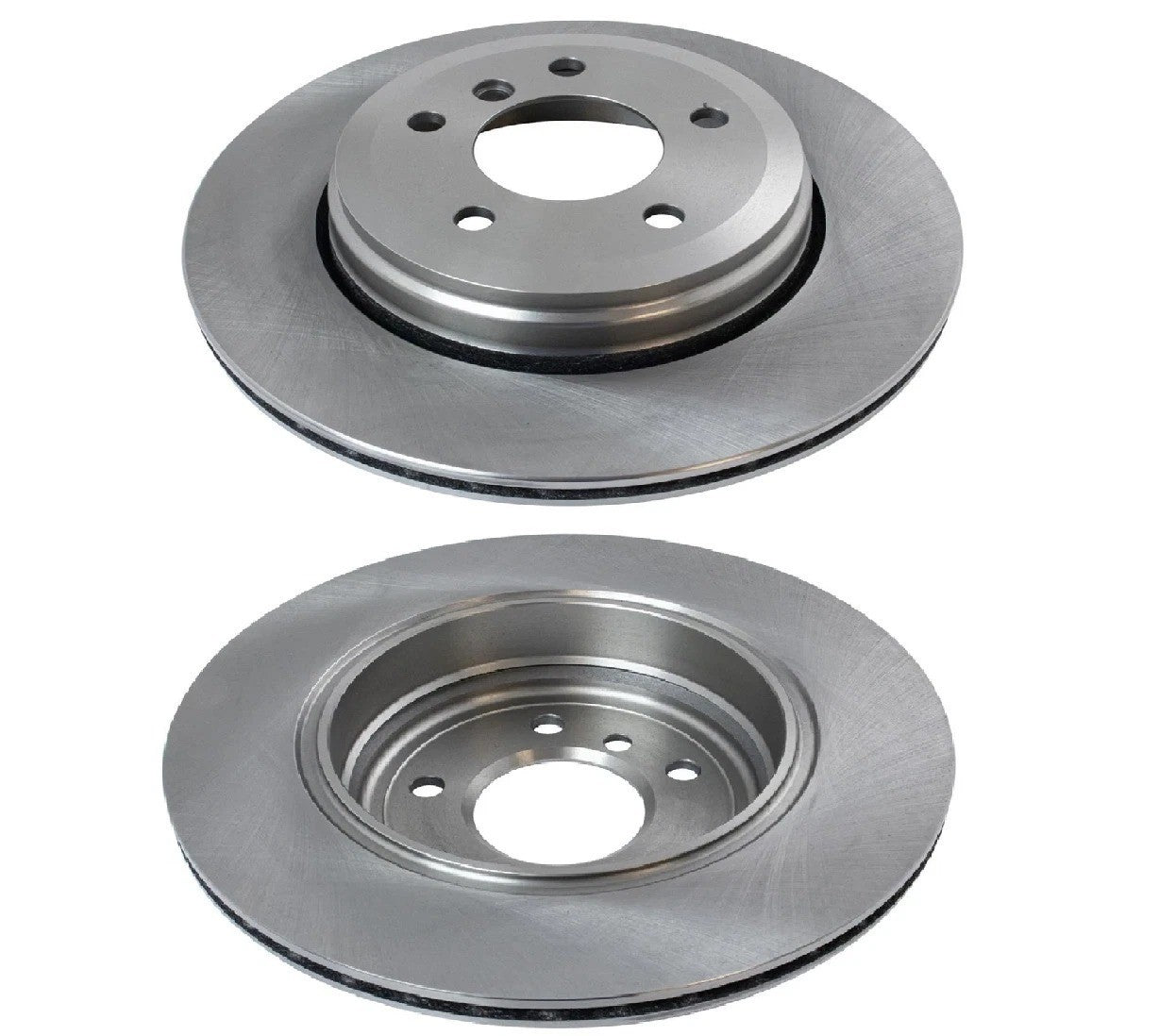 Rear Brake Rotors Set For 2004-2007 BMW 525i 2008-2010 528i 530i