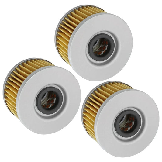 3 Pack Oil Filter Honda TRX500FGA TRX500FPA Foreman Rubicon Gpscape W/Eps 500