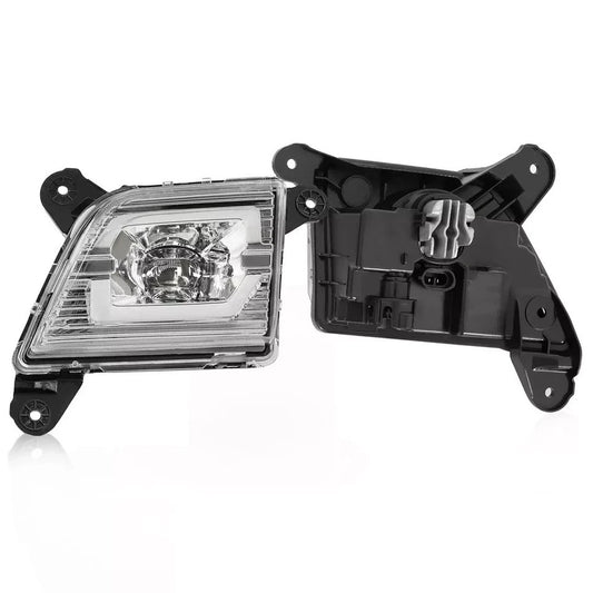 Fit For 2019-2022 Chevy Silverado 1500 Generation LED Fog Lights Lamp Clear New