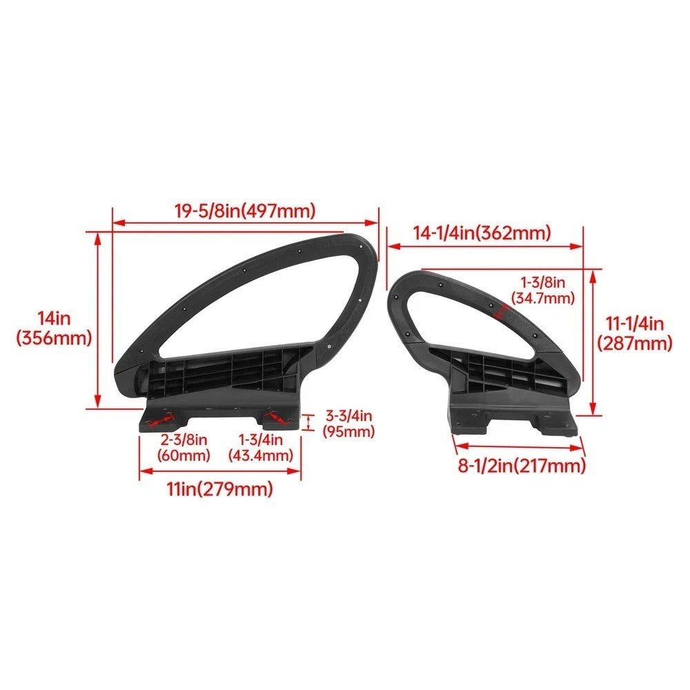Passenger&Driver Side Hip Restraint Seat Handle Kit For Club Car Precedent 2012+