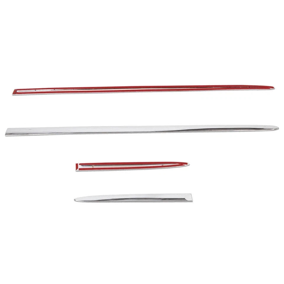 Chrome Side Skirt Door Garnish Molding trim For 2015 2016 -2020 Chevrolet Impala