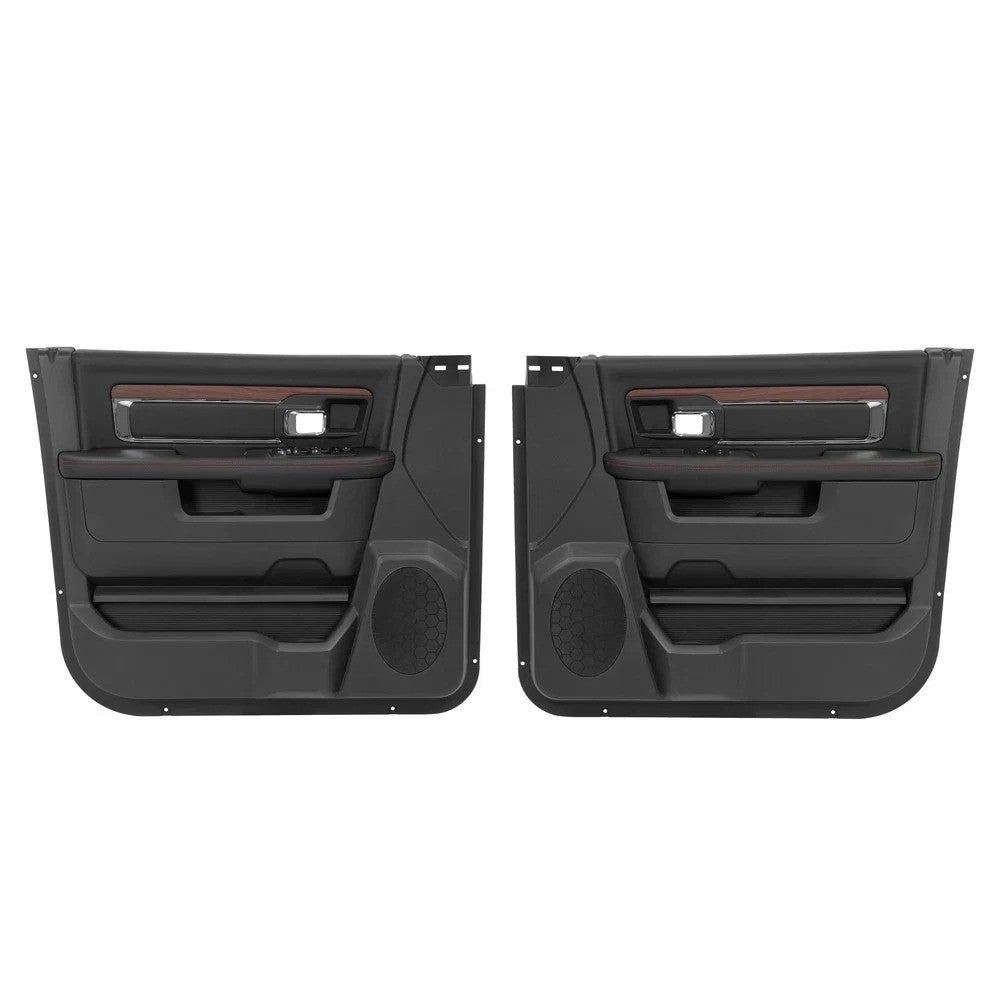 Fits 2013-2018 Dodge Ram 1500 2500 3500 Inner Door Panels Textured LH & RH Black