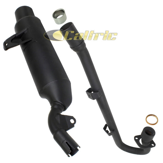 Exhaust Muffler W/Exhaust Pipe & Gaskets for Honda TRX300EX Sportrax 300 93-2008
