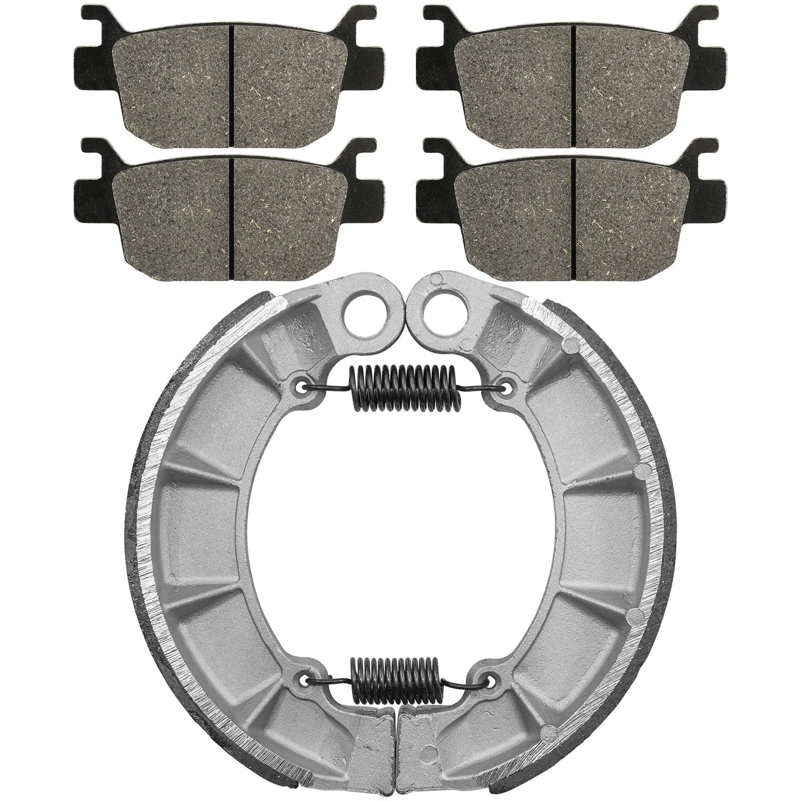 for Honda TRX500FE Fm Fourtrax Foreman 4X4 05-11 Front Rear Brake Pads Shoes