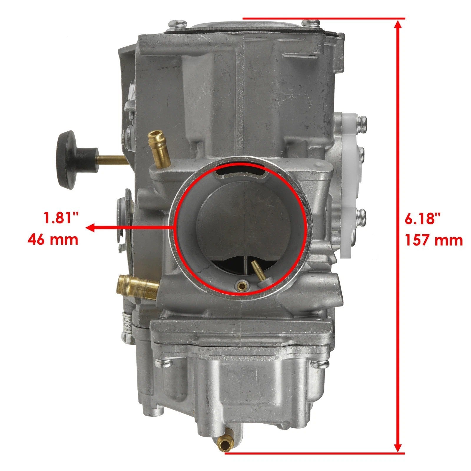 Caltric Carburetor For Yamaha Big Bear 350 YFM350 4WD 1987-1997 4KB-14101-01-00