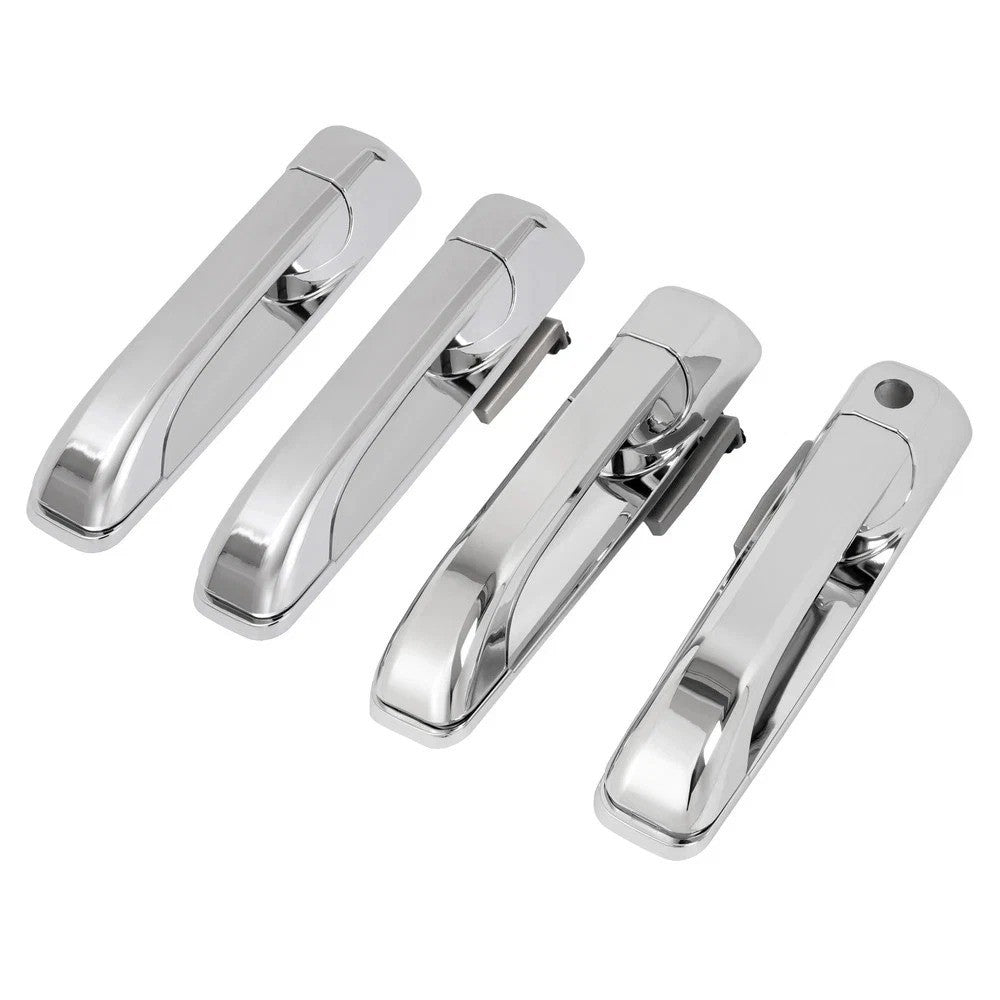Fits Dodge Ram 1500 2009-24/ 2500 11-24 Chrome Exterior Door Handle Front&Rear