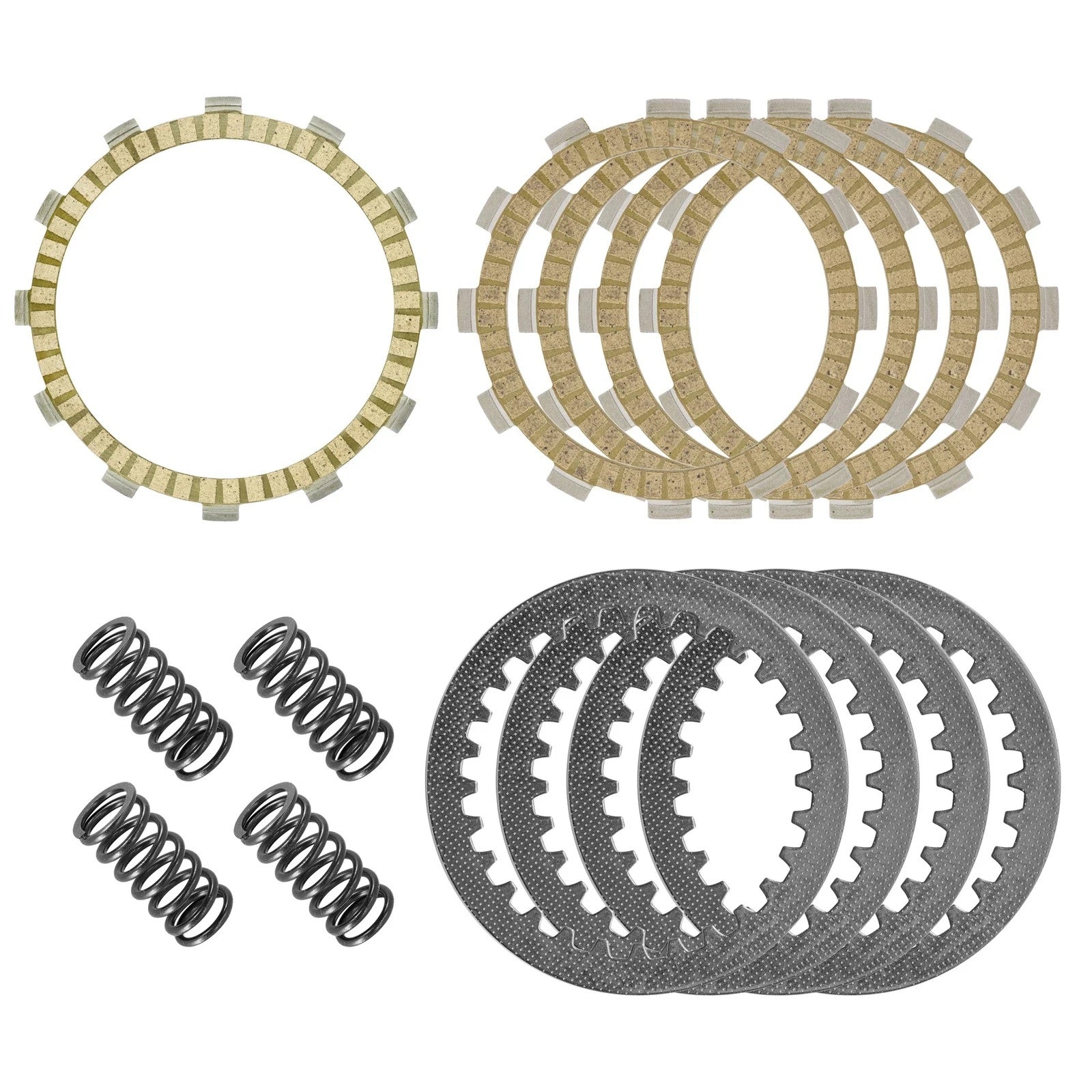 Clutch Friction Steel Plates and Springs Kit for Suzuki GZ250 Marauder 1999-2010