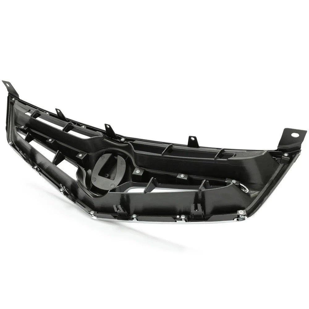 Fits Acura TSX 2006 2007 2008 Front Bumper Upper Grille W/Chrome Molding