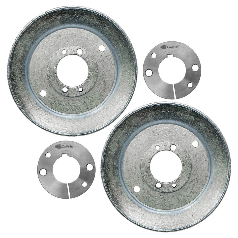 Caltric Deck Pulley & Tapered Hub For Scag SCZ61RD-921FX / SCZ61V-31FX  61"