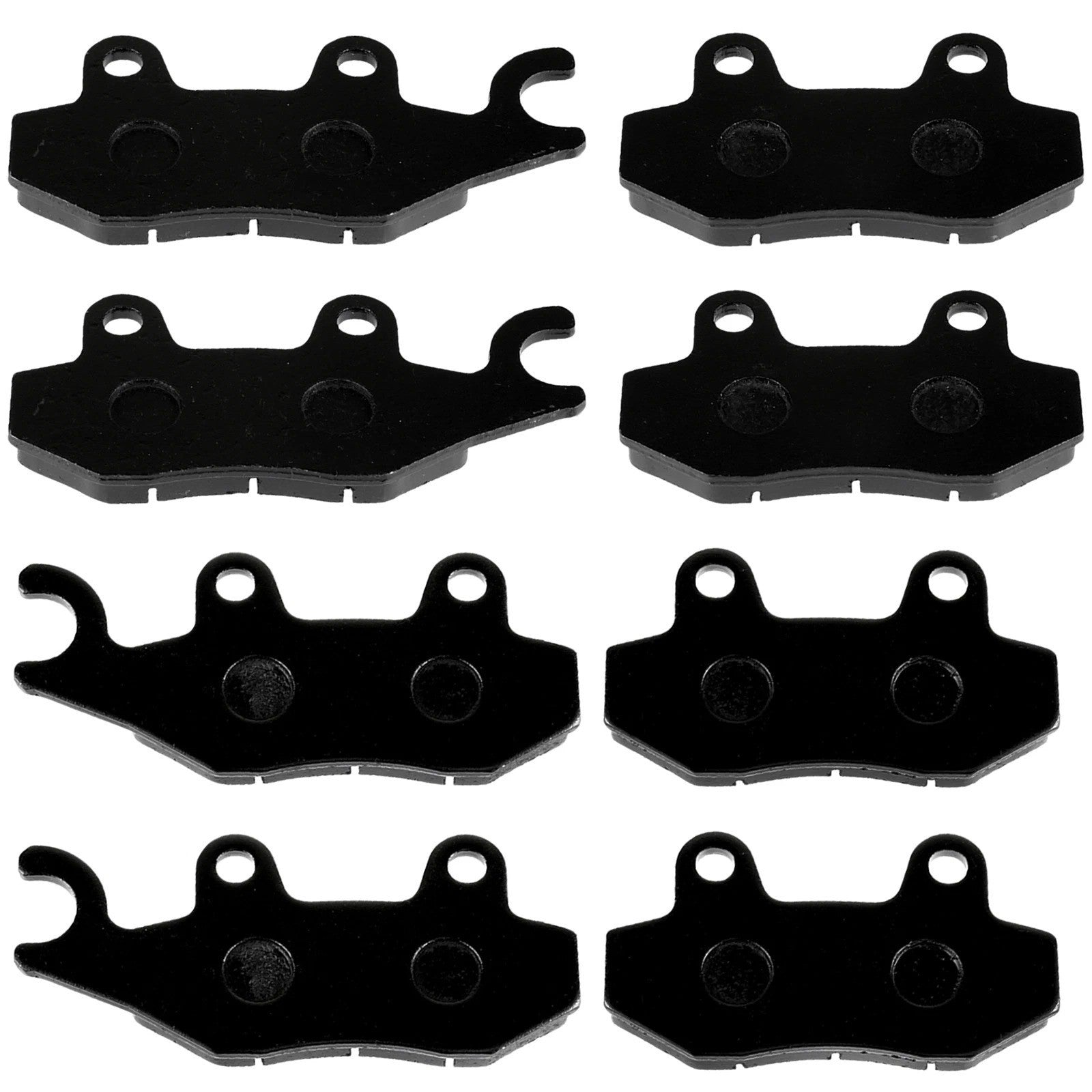 Front And Rear Brake Pads for Yamaha Rhino 700 YXR700F YXR 700F 2008-2013