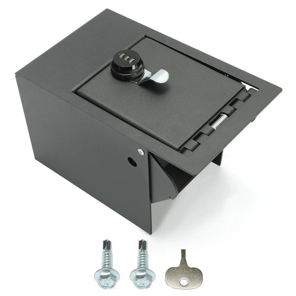 For 2011-2019 Explorer Ford Full Floor Center Console Security Vault Gun Safe