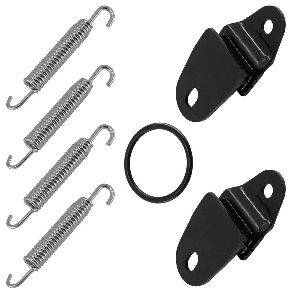 Exhaust Muffler Spring Gasket Stay Kit for Yamaha Banshee 350 YFZ350 1987-2006
