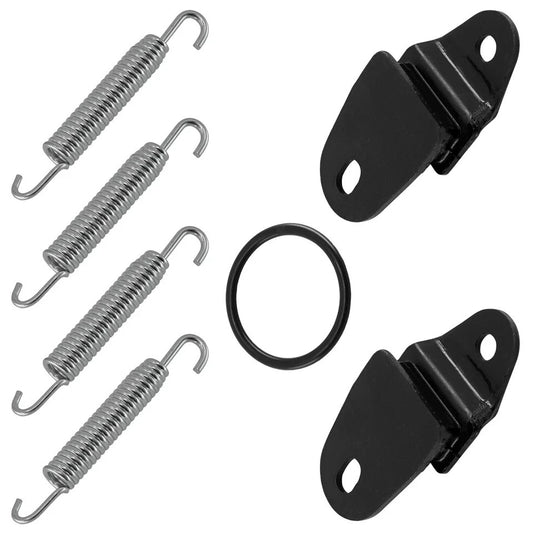 Exhaust Muffler Spring Gasket Stay Kit for Yamaha Banshee 350 YFZ350 1987-2006