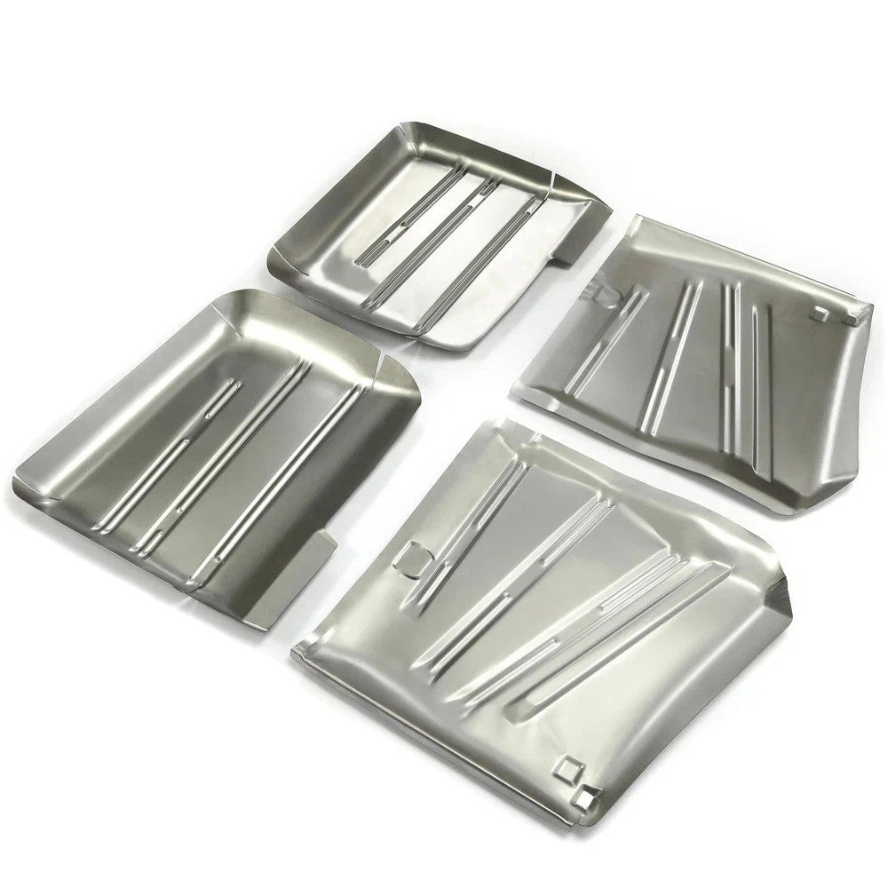 For 1958 Chevrolet Impala Bel Air Biscayne Delray Floor Pans 4pcs Factory Style