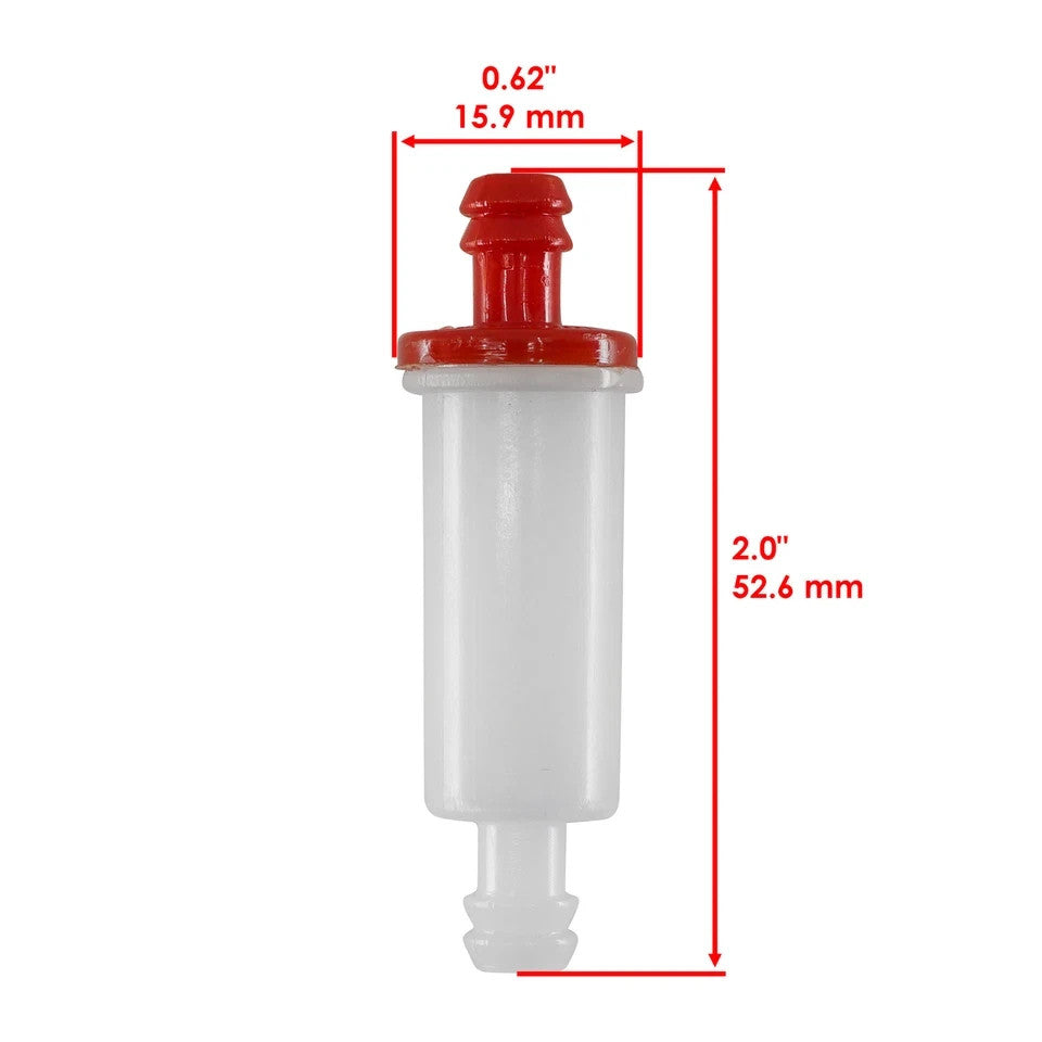 In Line Fuel Oil Air Filter Breather Kit For Polaris Magnum 500 4x4 1999-2003