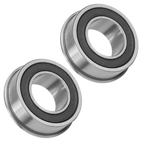 Caltric F6003-19-2RS F6003 Flange Deep Groove Sealed Ball Bearings 19x35x13