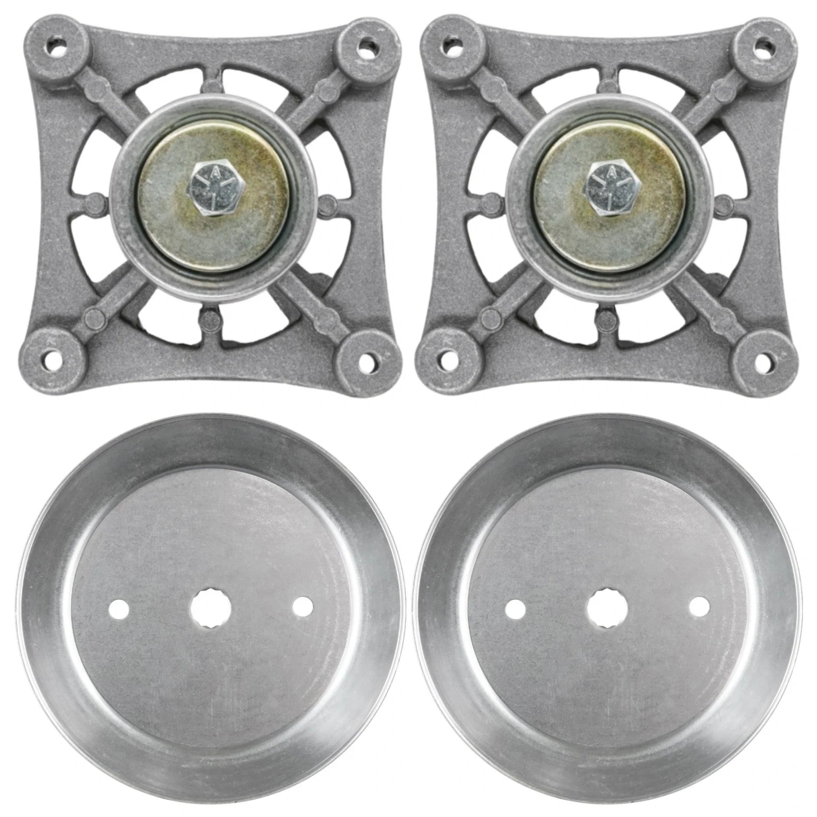 46" Deck Spindle & Pulley for Poulan 175A46 960420153 960420157 Pro 21546446