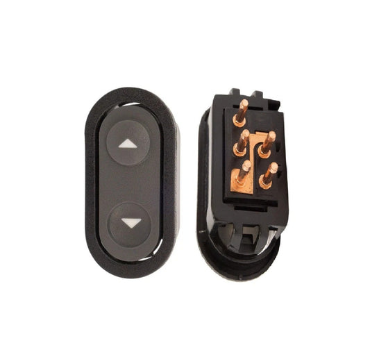 Power Window Switch Button Pair Set for 90-94 Chevy GMC Pickup Truck C/K