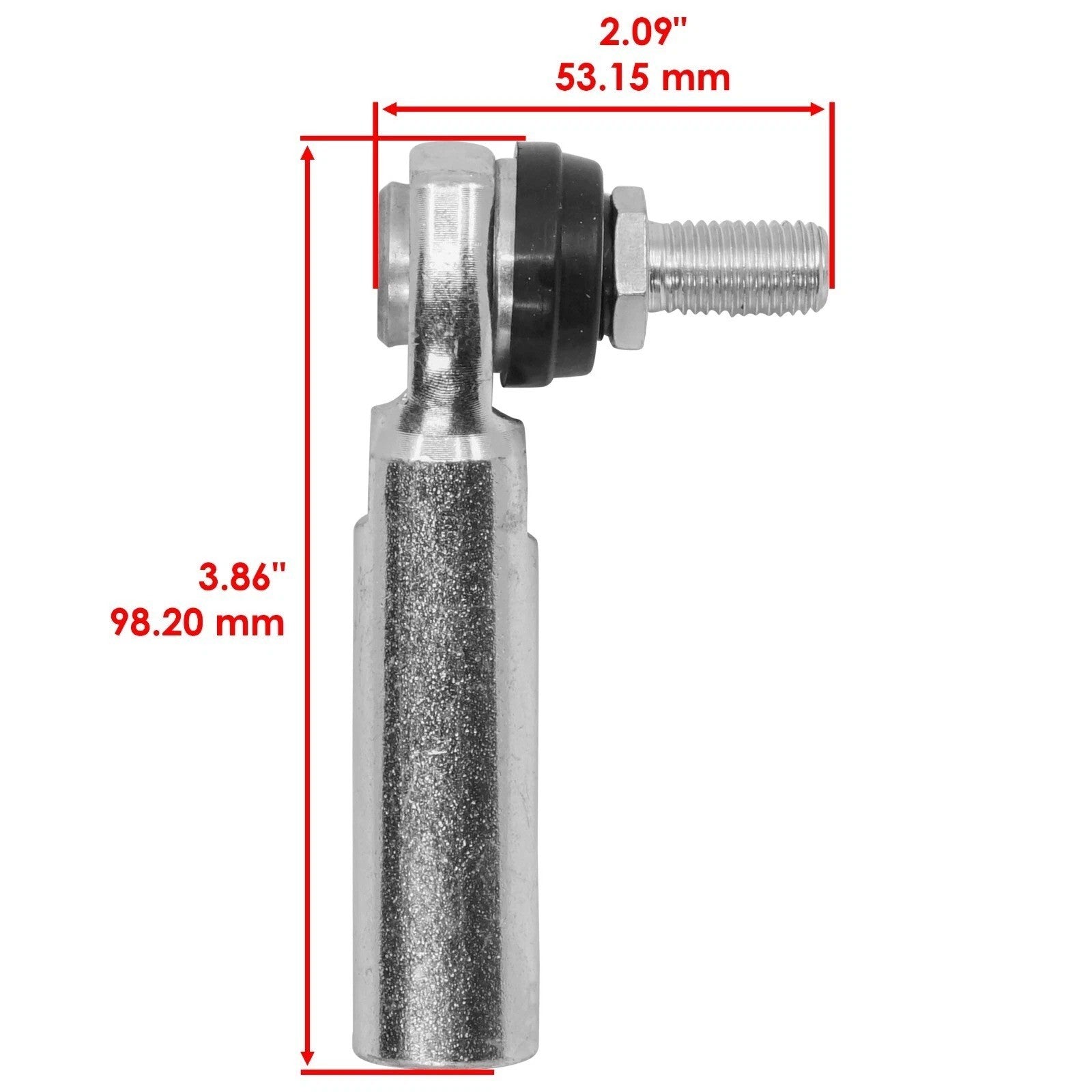 Caltric Tie Rod Ends for John Deere X350 X350R X354 X380 X384 X500 X520 X570 2x