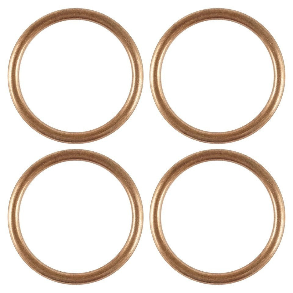 4-Pack Exhaust Pipe Gasket for Honda CB750A CB750C CB750F CB750K CB750L CB750SC