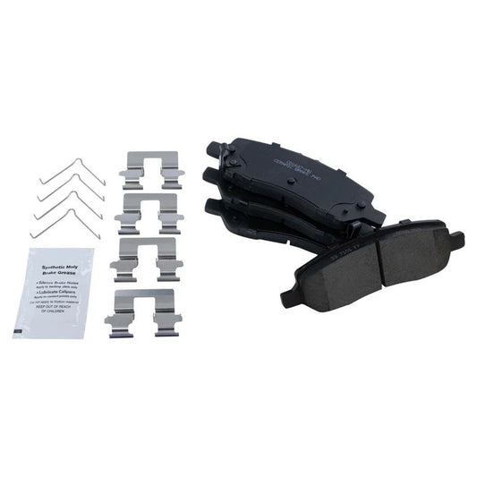 Rear Brake Pad & Rotor Kit Brake Rotor For 2013-2016 Dodge Dart