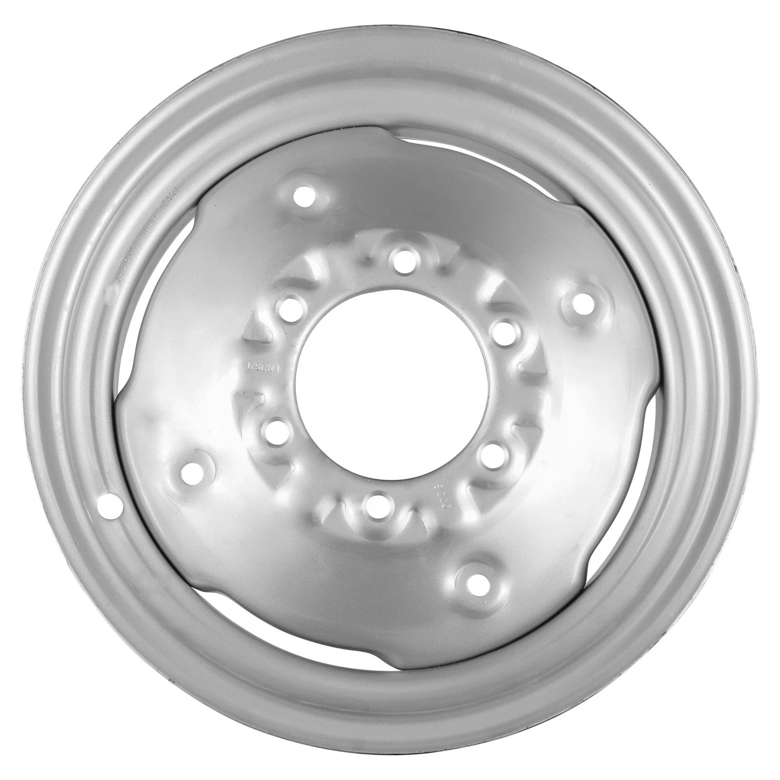 Caltric Front Axle Rim For International 574 545 674 684 444 484 4.5x16" 6 Lug