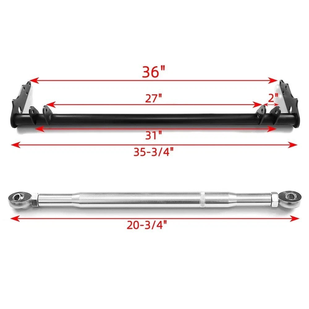 For Honda Civic CRX EF 88-91 Front Suspension Traction Control Arm Lower Tie Bar