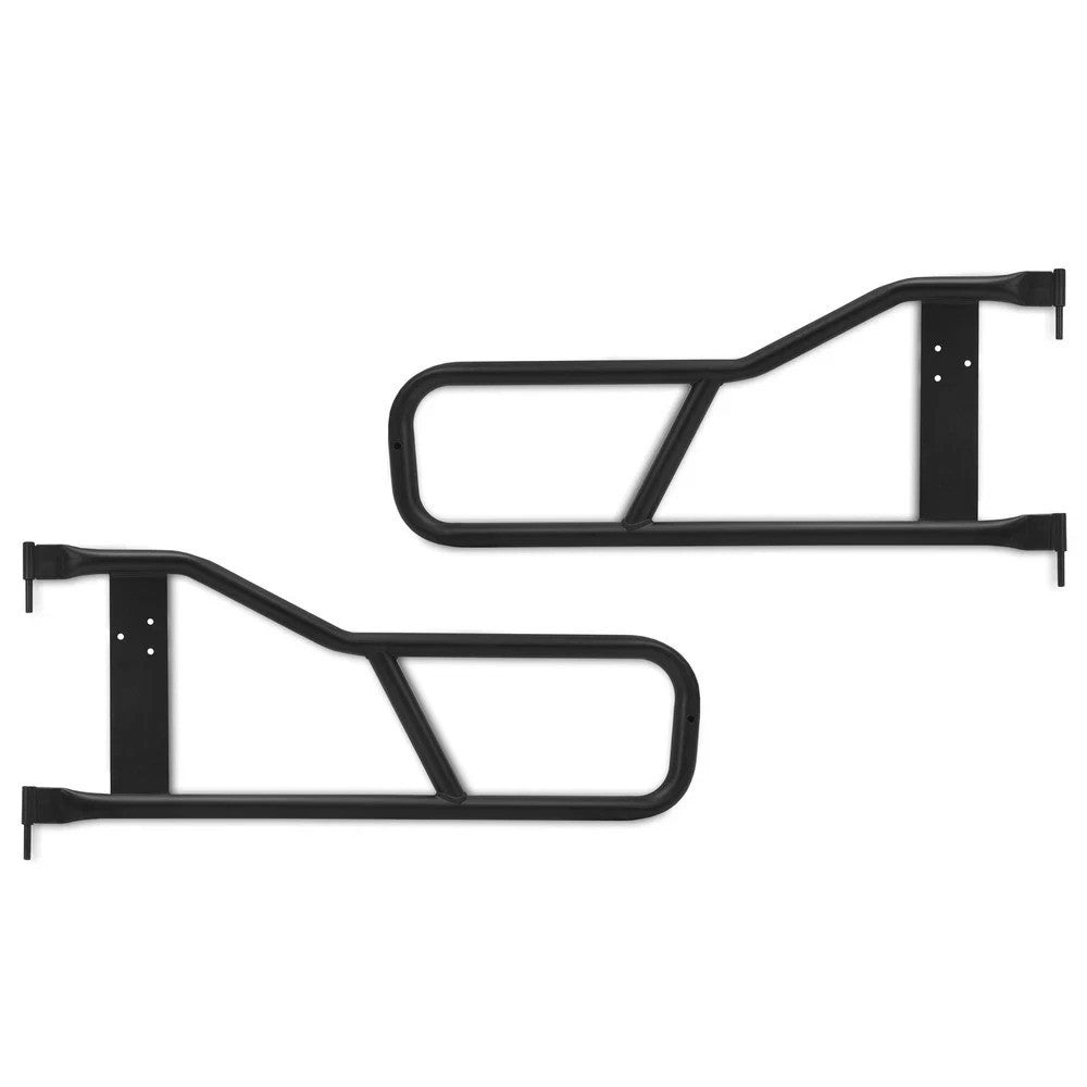 HECASA Pair Steel Tubular Half Door Tube Door For Jeep Wrangler TJ  YJ 1987-2006