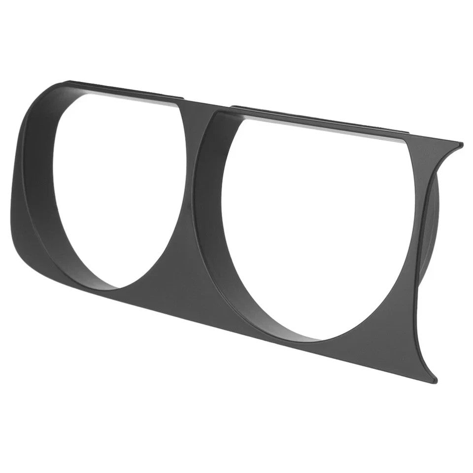 HECASA New For Dodge Challenger 2008-2014 Right Side Headlight Bezel Cover Black