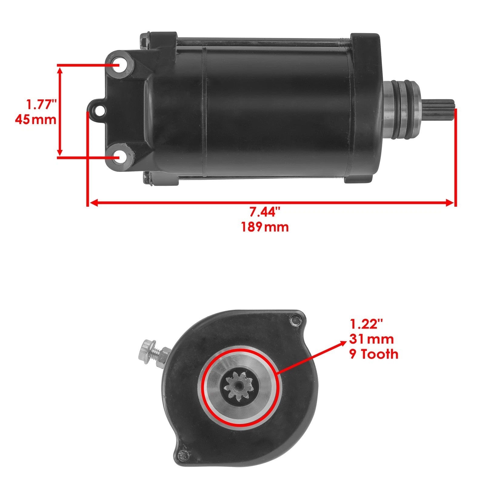 Starter for Kawasaki JT1500 STX-15F 2004 2005 2006 2007 2008 2009 2010 2011-2014